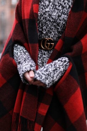 gucci-belt-plaid-cape-scarf-turtleneck-sweater