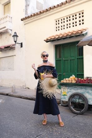 Off the Shoulder Dress Fashion Cartagena