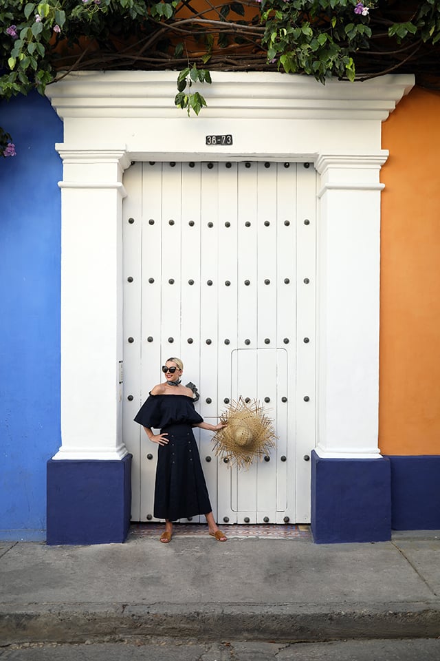 Colorful Cartagena Colombia Doors