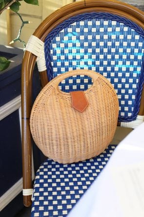 Atlantic-Pacific San Francisco Blogger // Lela Rose Skirt & Straw Bag