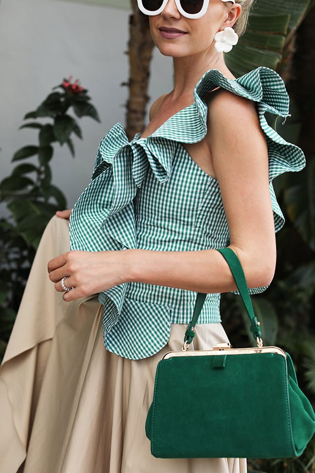 Atlantic-Pacific // Green Gingham in Miami