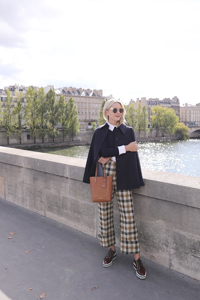 Atlantic Pacific Blog, Blair Eadie // Plaid in Paris