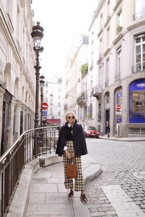 Atlantic Pacific Blog, Blair Eadie // Plaid in Paris