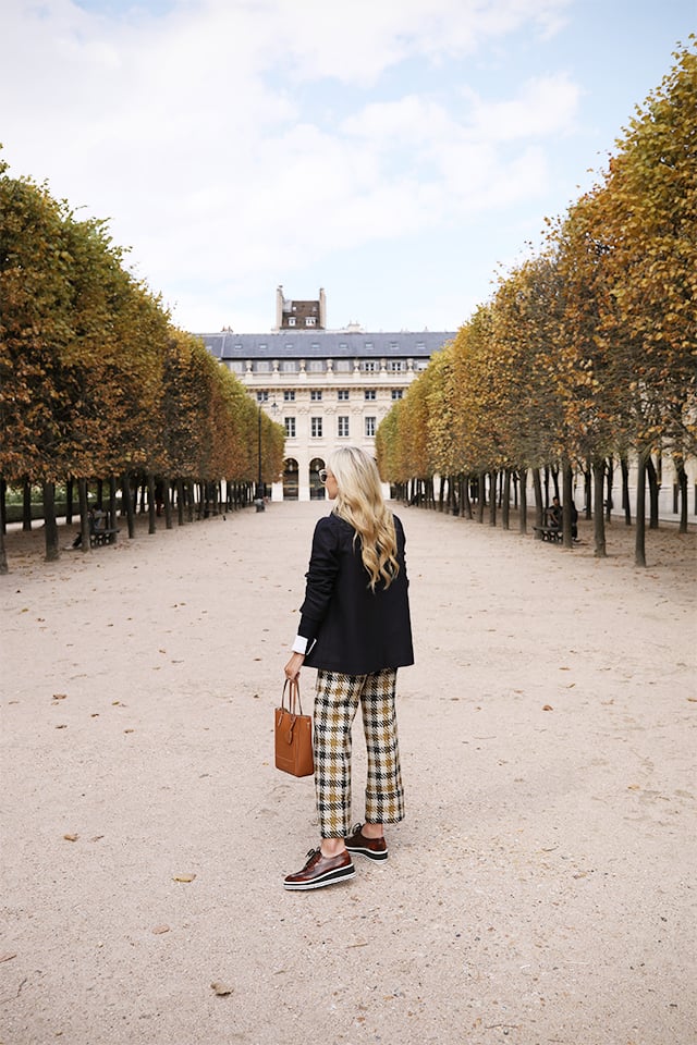 Atlantic Pacific Blog, Blair Eadie // Plaid in Paris