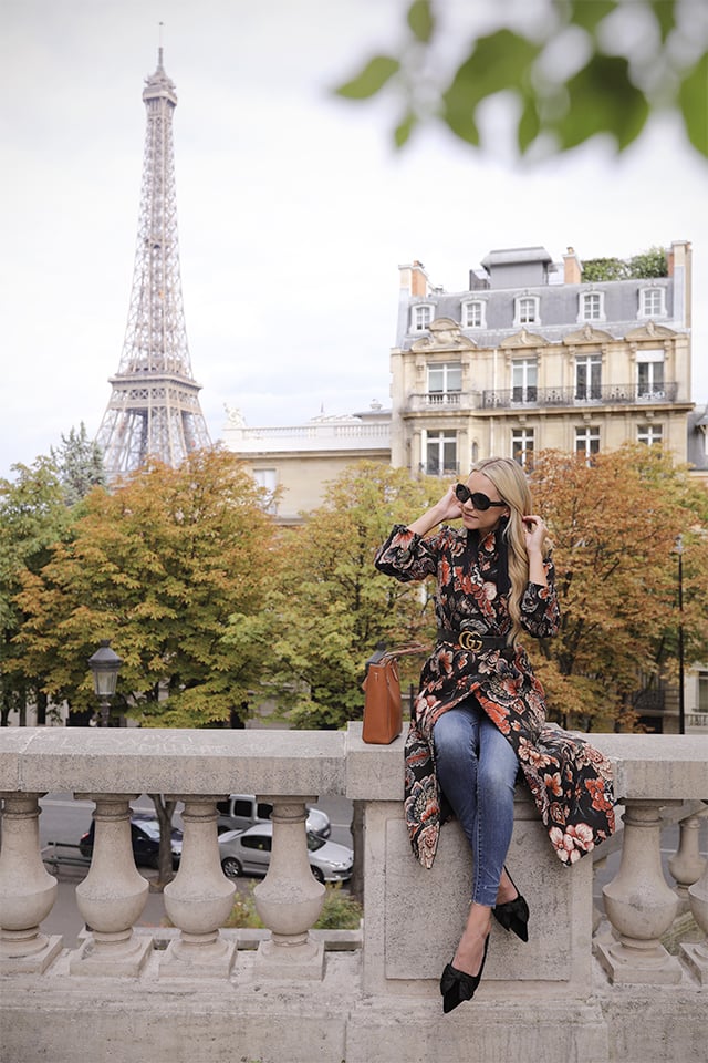 Atlantic Pacific Blog // Blair Eadie, Fall Florals in Paris