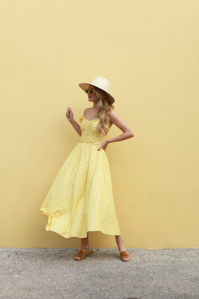 Atlantic Pacific Blair Eadie Yellow Dress