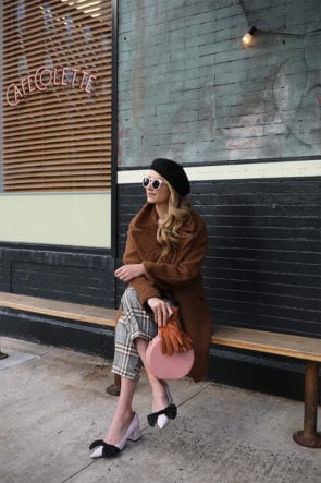 Atlantic-Pacific Plaid Pants and Beret