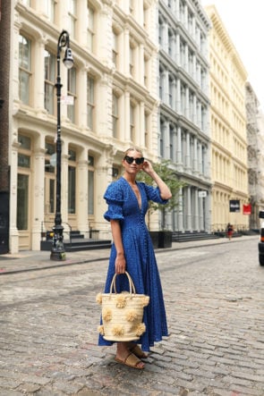 blue cult gaia dress