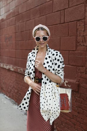 polka dots and pearls