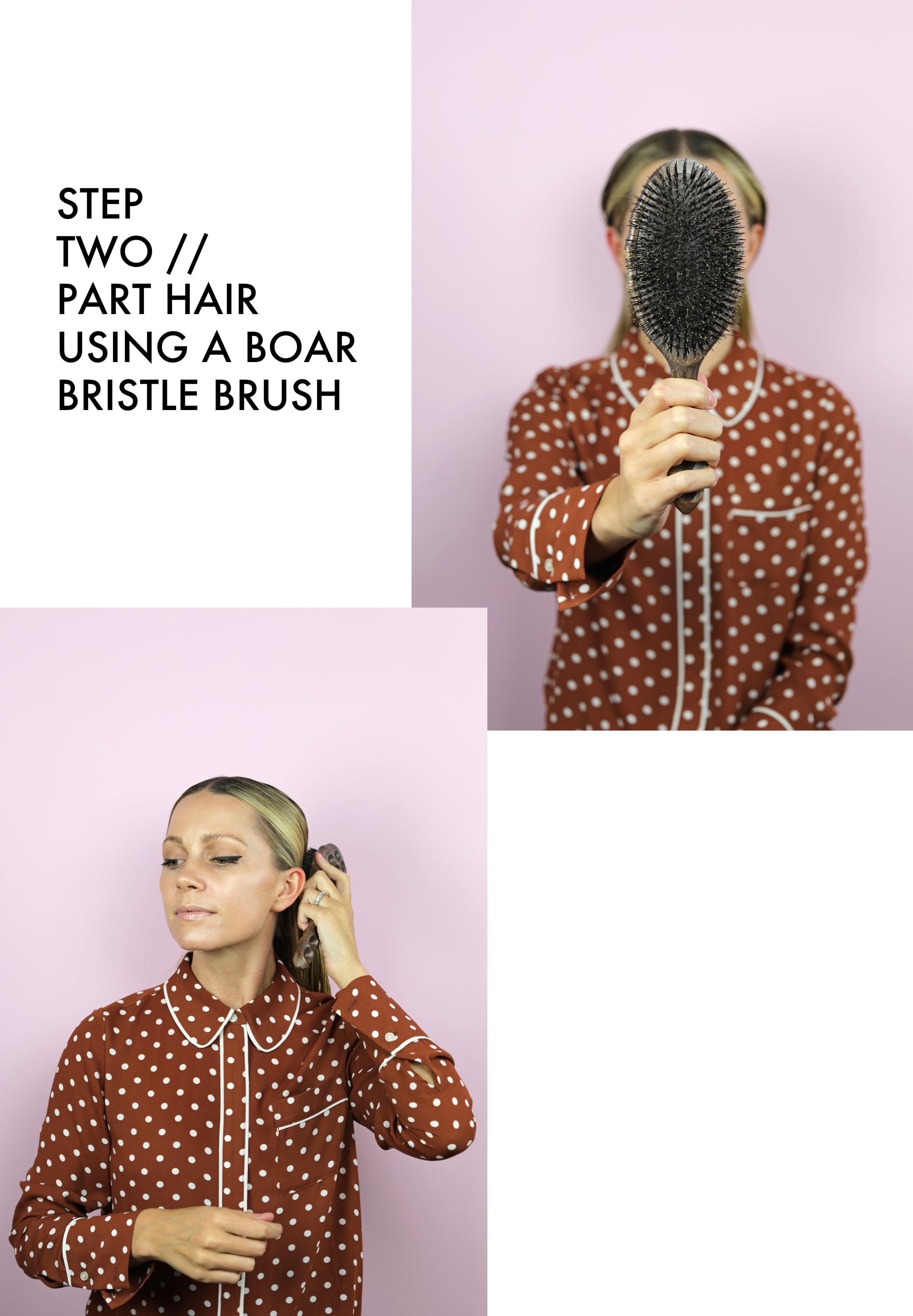 low sleek bun tutorial atlantic-pacific