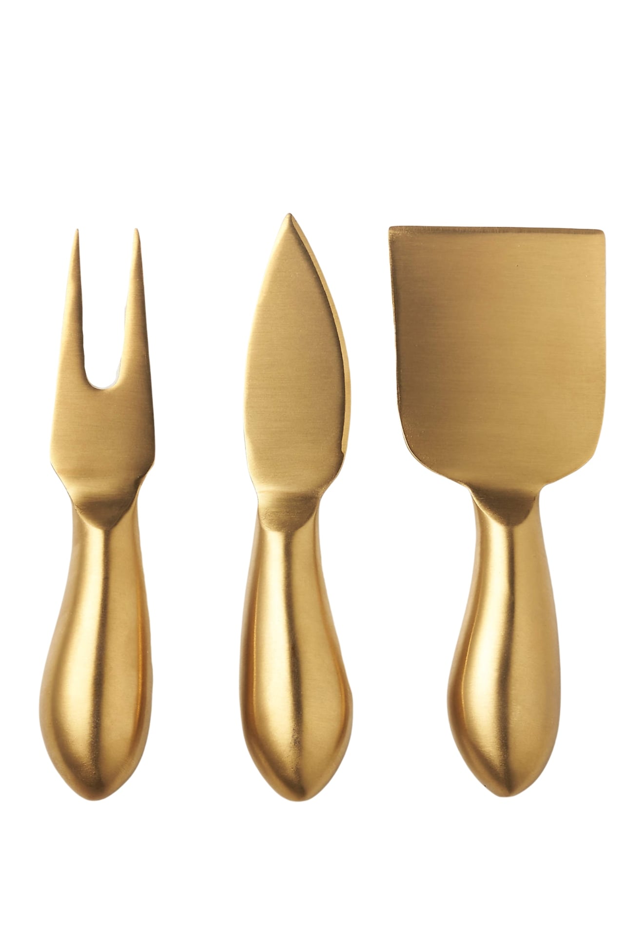 gold cheese knives