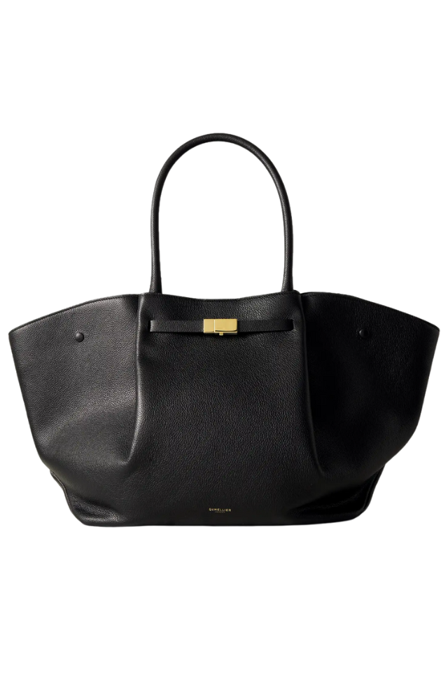 oversized leather tote bag
