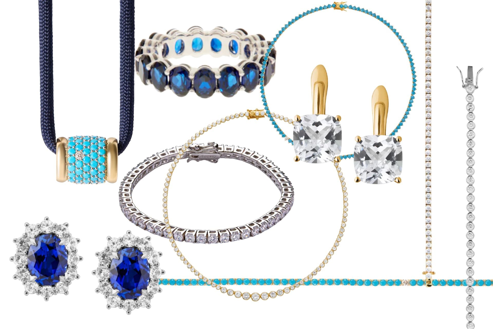 dorsey jewelry for mom, dorsey tennis bracelet, best dorsey gift ideas, lab grown necklace