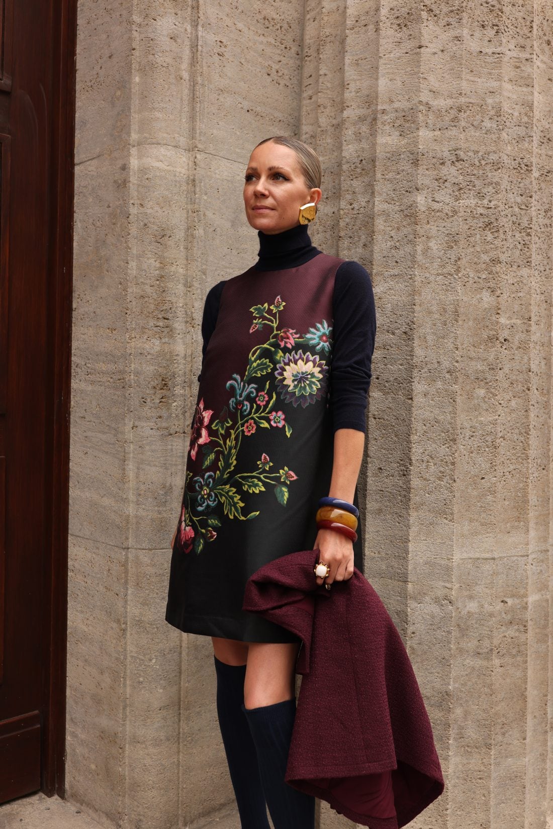 tuckernuck fall florals, fall floral dress