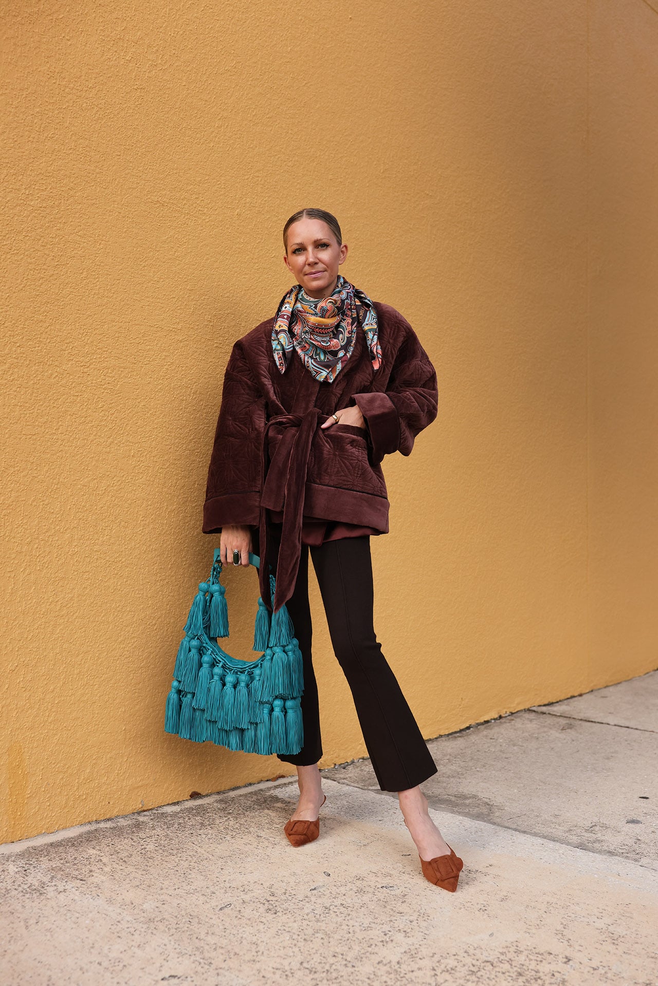 maroon head to toe look, fall transitional outfit, how to dress for thanksgiving dinner